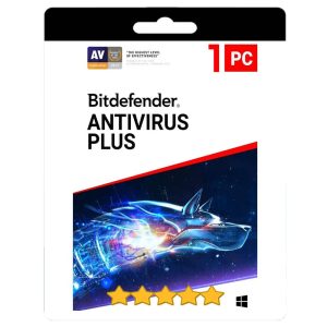 Bitdefender Antivirus Plus | 1 to 10 Devices - 1 Year - Global License | Last Version
