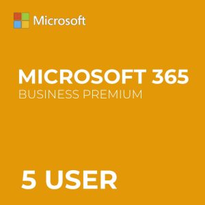 Microsoft 365 Business Premium - 5 / 15 User - Key Retail - 1 Year Annual Subscription